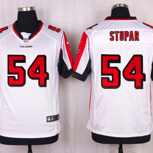 Nike Atlanta Falcons #54 Stupar White Elite Jersey