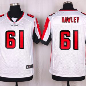 Nike Atlanta Falcons #61 Hawley White Elite Jersey