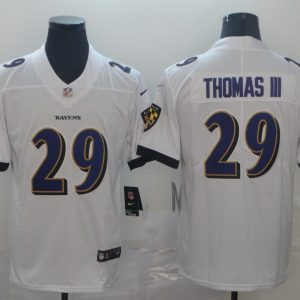 NFL Baltimore Ravens #29 Humphrey White Vapor Limited Jersey