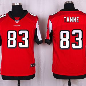 Nike Atlanta Falcons #83 Tamme Red Elite Jersey