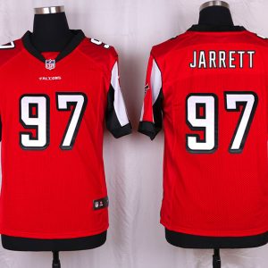 Nike Atlanta Falcons #97 Jarrett Red Elite Jersey