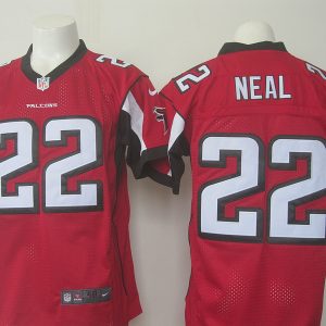 Nike Atlanta Falcons #22 Neal Red Elite Jersey