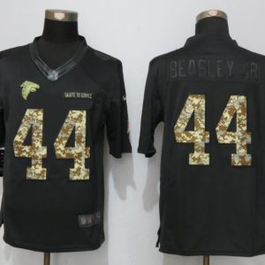 New Nike Atlanta Falcons 44 Beasley jr Anthracite Salute To Service Limited Jersey