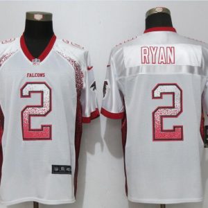 New Nike Atlanta Falcons 2 Ryan Drift Fashion White Elite Jersey