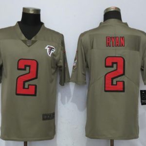 Mens Atlanta Falcons #2 Ryan Olive Salute to Service Limited Jersey