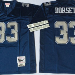 Dallas Cowboys #33 Dorsett Throwback Blue Jersey