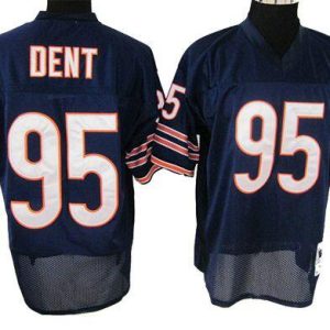 NFL Chicago Bears #95 Dent Blue Throwback Jersey