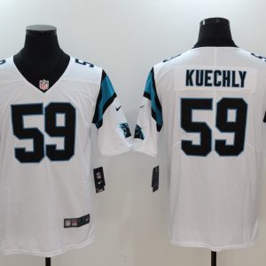 Nike Carolina Panthers 59 Kuechly White 2017 Vapor Untouchable Limited Jersey