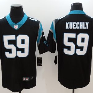 Nike Carolina Panthers 59 Kuechly Black 2017 Vapor Untouchable Limited Jersey