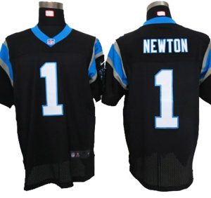 Black Newton Jersey, Nike Carolina Panthers #1 Elite Jersey