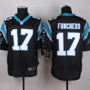 Nike Carolina Panthers #17 Funchess Black Elite Jersey