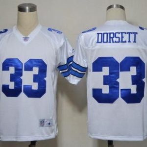 NFL Jersey Dallas Cowboys Tony Dorsett #33 Throwbck White