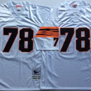 NFL Cincinatti Bengals White #78 White Throwback Jersey
