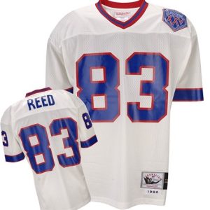 Reed White Jersey, NFL Buffalo Bills #83 Throwback Jersey