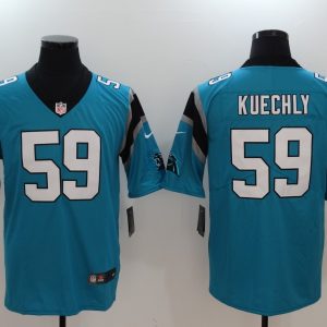 Nike Carolina Panthers 59 Kuechly Blue 2017 Vapor Untouchable Limited Jersey