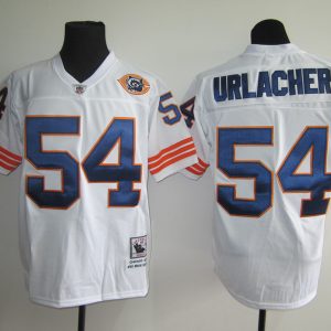 Brian Urlacher White Reebok Bears Throwback Jersey