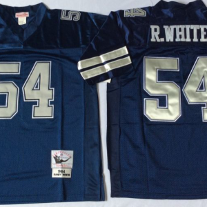 Randy Blue Jersey,NFL Dallas Cowboys #54 1984 Throwback Jersey