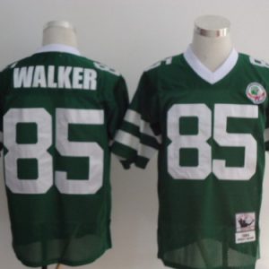 Wesley Walker Green Jersey throwback #85 New York Jets Jersey In Green