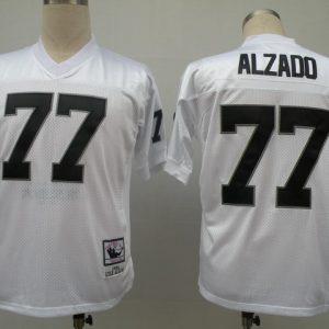 NFL Jerseys Oakland Raiders 77 Lyle Alzado Throwback  White