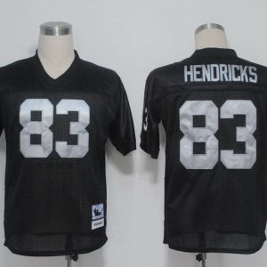 NFL Jerseys Oakland Raiders 83 Ted Hendricks  Black