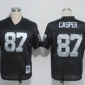 NFL Jerseys Oakland Raiders 87 Dave Casper Throwback  Black