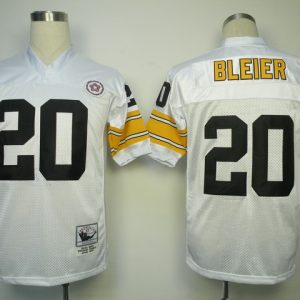 NFL Jerseys Pittsburgh Steelers 20 BLEIER White Throwback