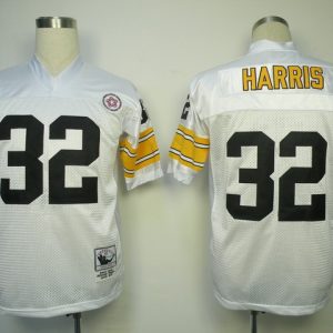 NFL Jerseys Pittsburgh Steelers 32 Franco Harris  M&N White