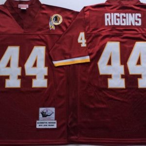 NFL Jerseys Washington Redskins 44 Riggins Red M&N