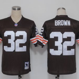 NFL Jerseys Cleveland Browns 32 Jim Brown Brown M&N