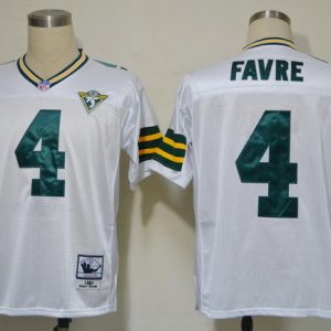 NFL Jerseys Green Bay Packers 4 Brett Favre M&N 1993