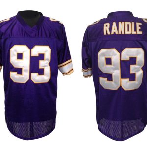 NFL Minnesota Vikings John Randle Jersey #93 Purple Throwback Jersey