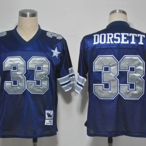 NFL Dallas Cowboys #33 Tony Dorsett Throwbck Blue Jersey