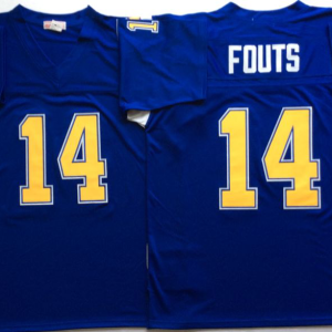 NFL San Diego Chargers #14 Fouts Blue Throwback Jersey