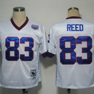 NFL New York Giants #83 Reed White Throwback Jersey