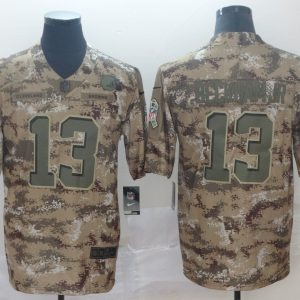 NFL Men's Nike Cleveland Browns #13 Odell Beckham Jr Salute To Service Jersey
