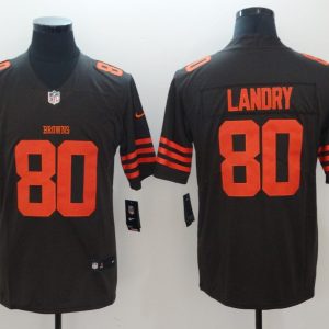 NFL Cleveland Browns #80 Landry Brown Color Rush Limited Jersey