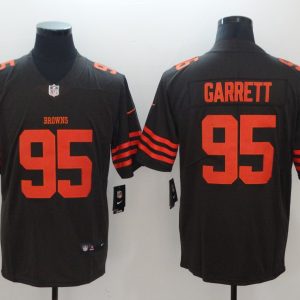 NFL Cleveland Browns 95 Garrett Brown Color Rush Limited Jersey