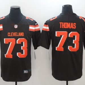 NFL Cleveland Browns #73 Thomas Vapor Limited Jersey
