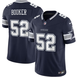 Men's Dallas Cowboys #52 Tyler Booker Navy 2025 F.U.S.E. Draft Vapor Untouchable Limited Jersey