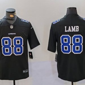 Men's Dallas Cowboys #88 CeeDee Lamb 2024 Mexico Black. Limited Jersey