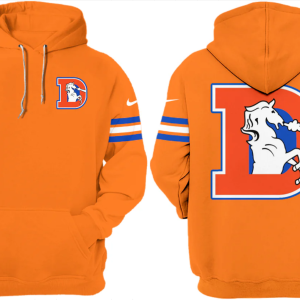 Denver Broncos 2024 Throwback 1977 Orange Crush Limited Hoodie