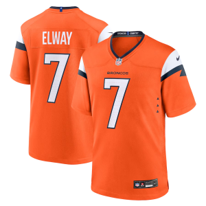 Men's Denver Broncos #7 John Elway Orange 2024 F.U.S.E. Vapor Limited Stitched Football Jersey