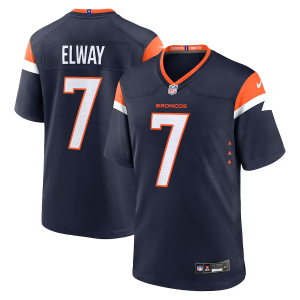 Men's Denver Broncos #7 John Elway Blue 2024 F.U.S.E. Vapor Limited Stitched Football Jersey