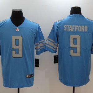 NFL Detroit Lions #9 Matthew Stafford Nike Blue Inverted Legend Men Jersey