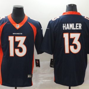 Men's Denver Broncos #13 Hamler Blue Vapor Untouchable Limited Jersey