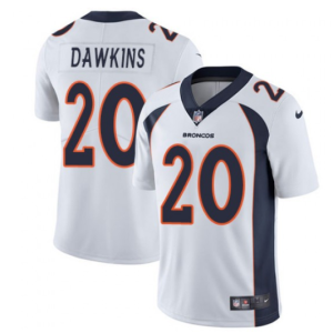 Nike Denver Broncos #20 White Vapor Untouchable Limited Player NFL Jersey
