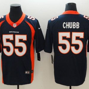 Nike Broncos #55 Bradley Chubb Blue Alternate Stitched NFL Vapor Untouchable Limited Jersey
