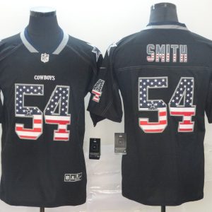 Nike Cowboys #54 Jaylon Smith USA Flag Limited Men Jersey