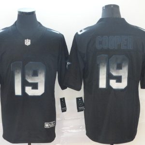 Dallas Cowboys #19 Amari Cooper Black 2019 Smoke Fashion Limited Men Jersey