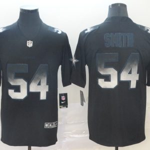 Nike Cowboys #54 Jaylon Smith Black 2019 Smoke Fashion Limited Men Jersey
